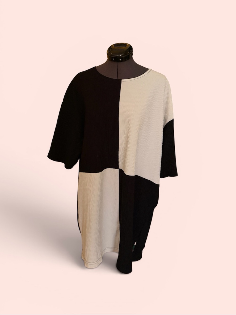 Colorblock dress/oversized top - Picture 2 of 4